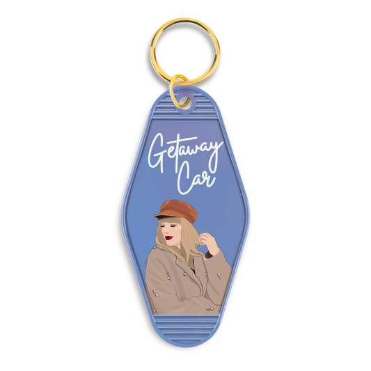 Shop Trimmings: Taylor Swift Getaway Car Motel Keychain