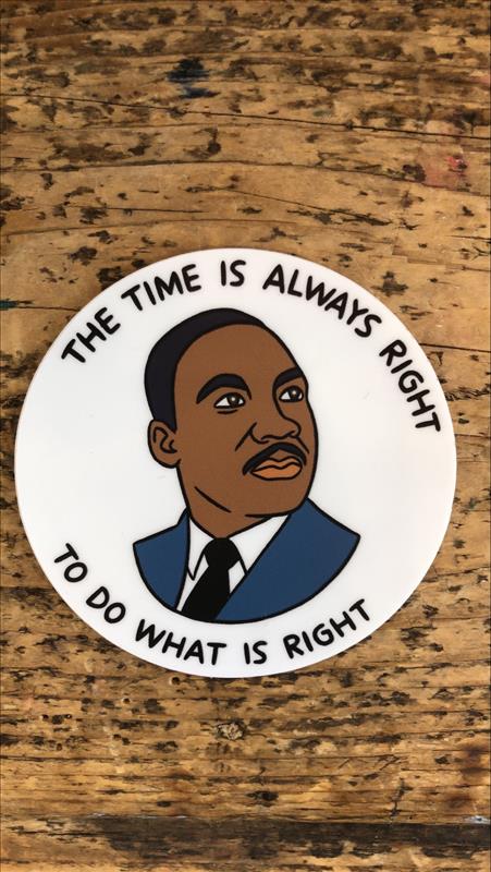 The Found: MLK Quote Die Cut Sticker