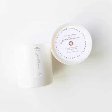 Joy Paper Co: Gather Candle (Pear + Spice Blend)