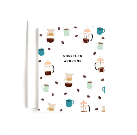 Joy Paper Co: Cheers to Adulting Card