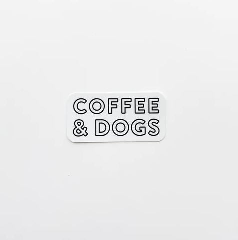 Joy Paper Co: Coffee & Dogs Sticker