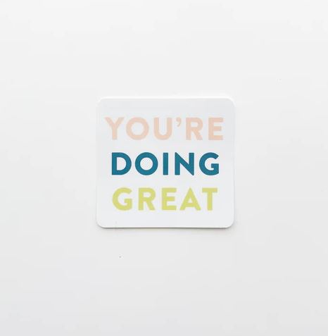 Joy Paper Co: You're Doing Great Sticker