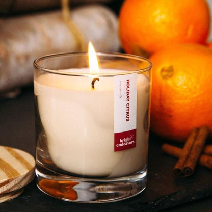 Bright Endeavors Candle: Holiday Citrus