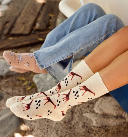 Conscious Step: Socks that Protect Giraffes