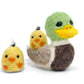 The Crafty Kit Company: Duck & Ducklings Needle Felting Craft Kit