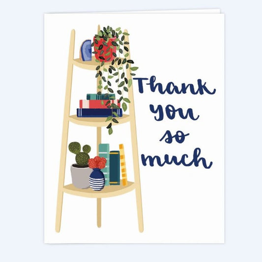 Grey Street Paper: Thank You Books Card