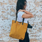 Made Free Day Tote: Mustard
