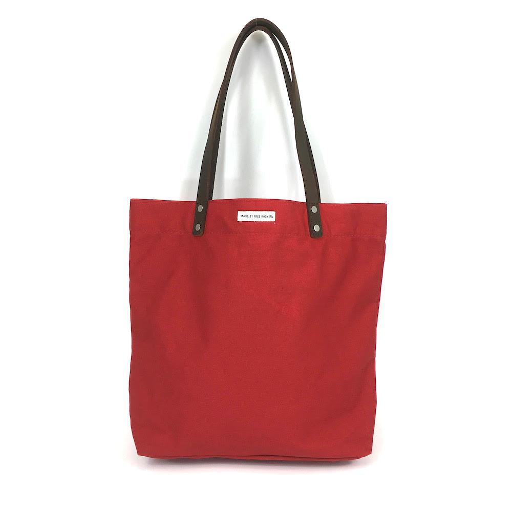 Made Free Day Tote: Red