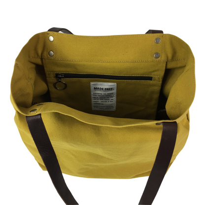 Made Free Day Tote: Mustard