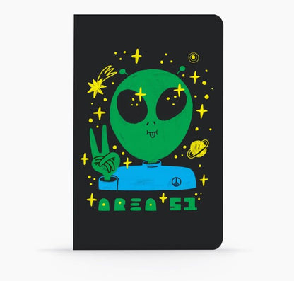 Denik: Area 51 Classic Layflat Notebook