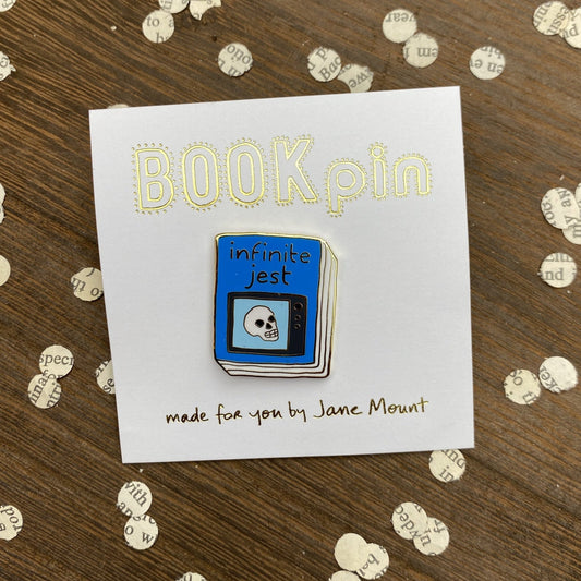 Ideal Bookshelf Pins: Infinite Jest