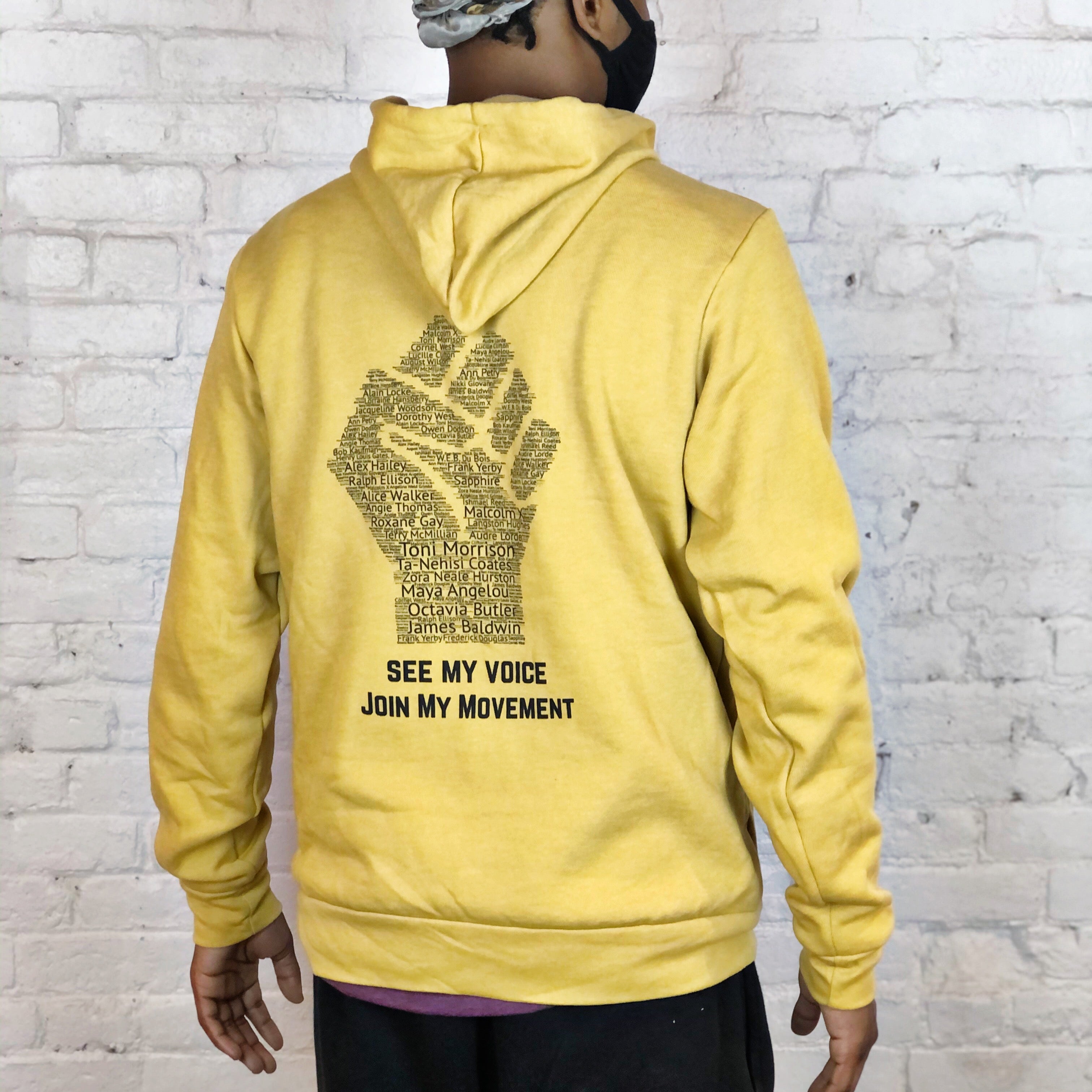 MTW Graphic Hoodies Read Black Authors Mustard More Than Words