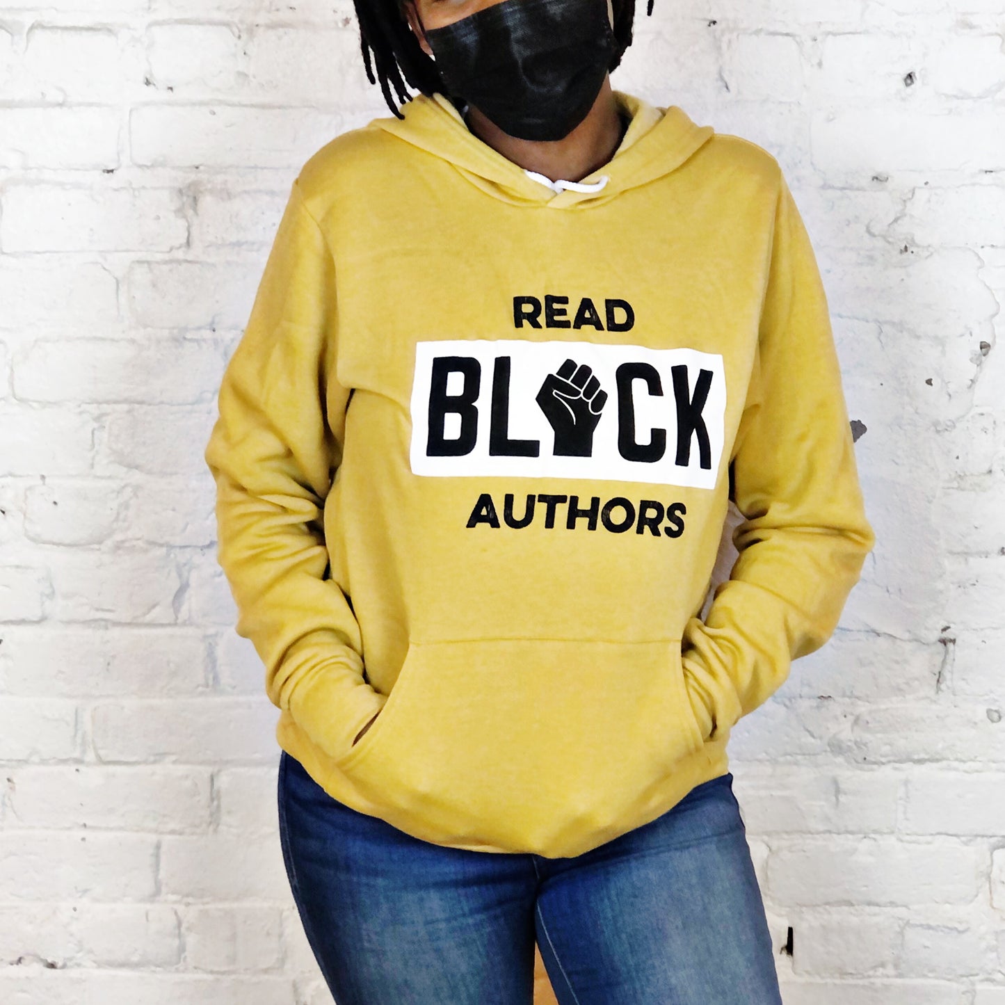 MTW Graphic Hoodies: Read Black Authors (Mustard)