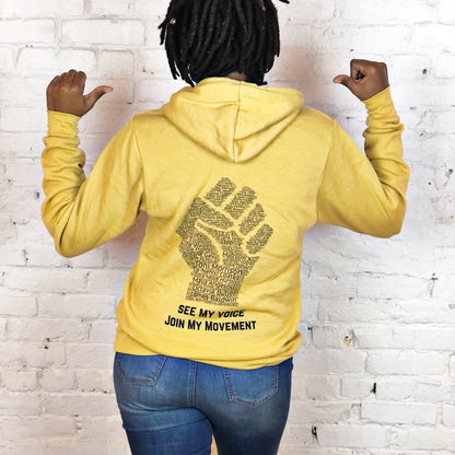 MTW Graphic Hoodies: Read Black Authors (Mustard)