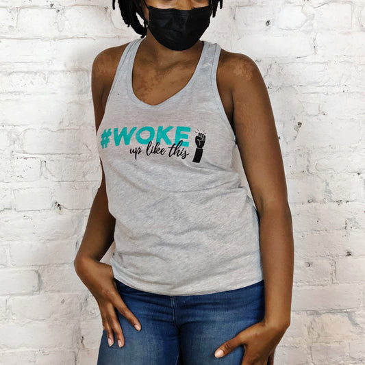 MTW Graphic Tanks: #Woke Up Like This