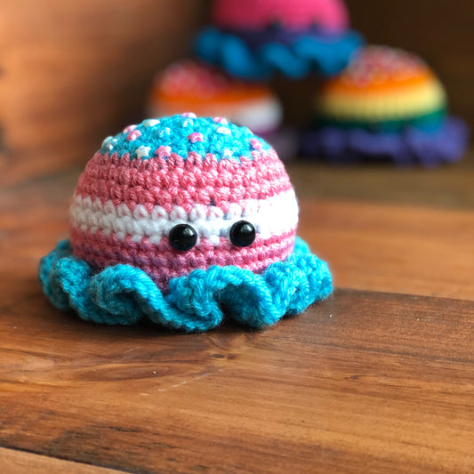 MTW Knit Plushies: Baby Blue Octopus