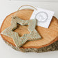 Prodigal Pottery: Cutout Star Ornament (Oyster Shell)