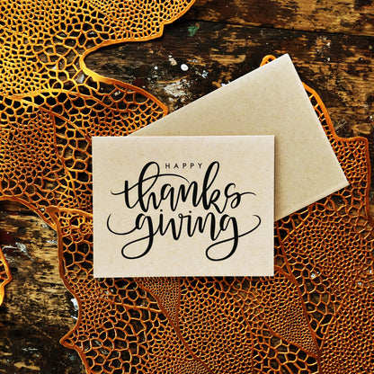 Atiliay Cards:  Happy Thanksgiving