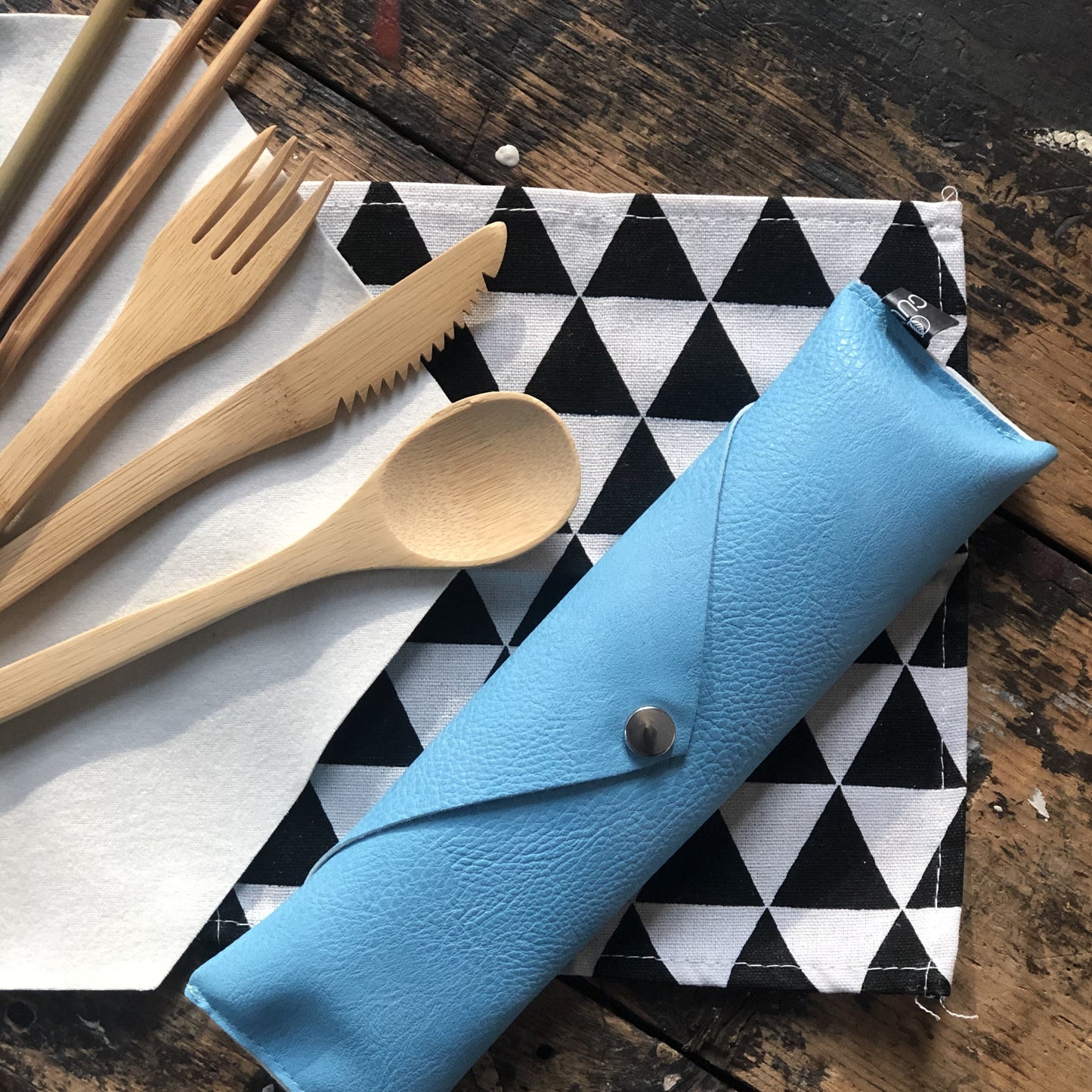 GUUD: Bamboo Cutlery With Travel Pouch