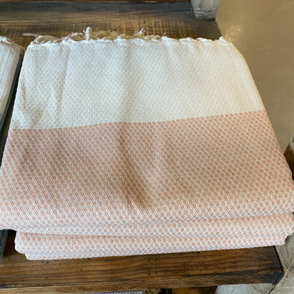 Balthazar & Rose Foutas Towels: Coffee Bean Orange