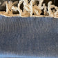 Balthazar & Rose Hand Towels: Flat Asymmetric Navy Blue