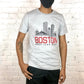 MTW Graphic Tees: Boston Skyline (Gray)
