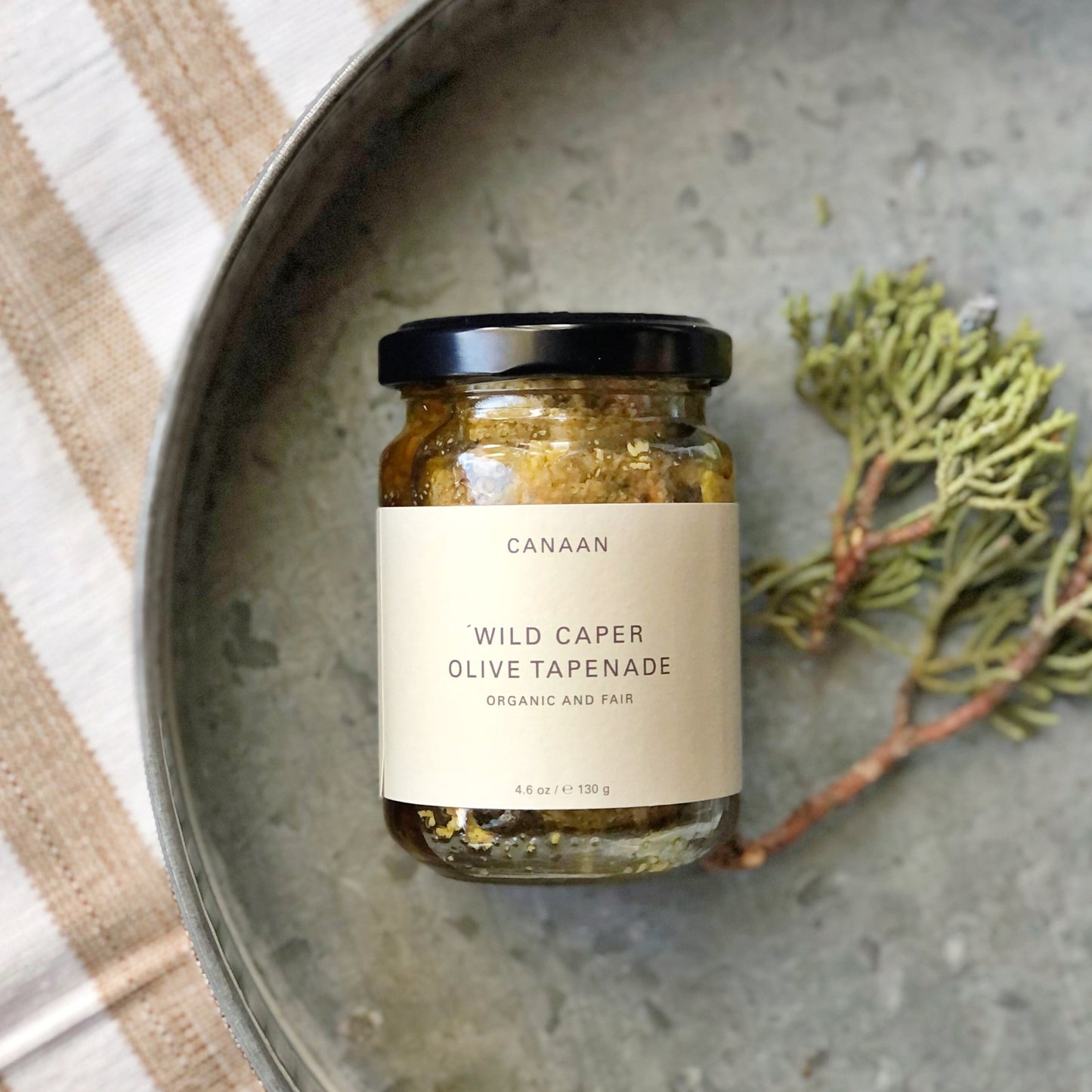 Canaan: Wild Caper Olive Tapenade (130g)