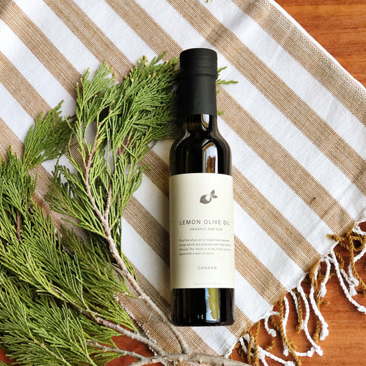 Canaan: Lemon Organic Olive Oil (250 ml)