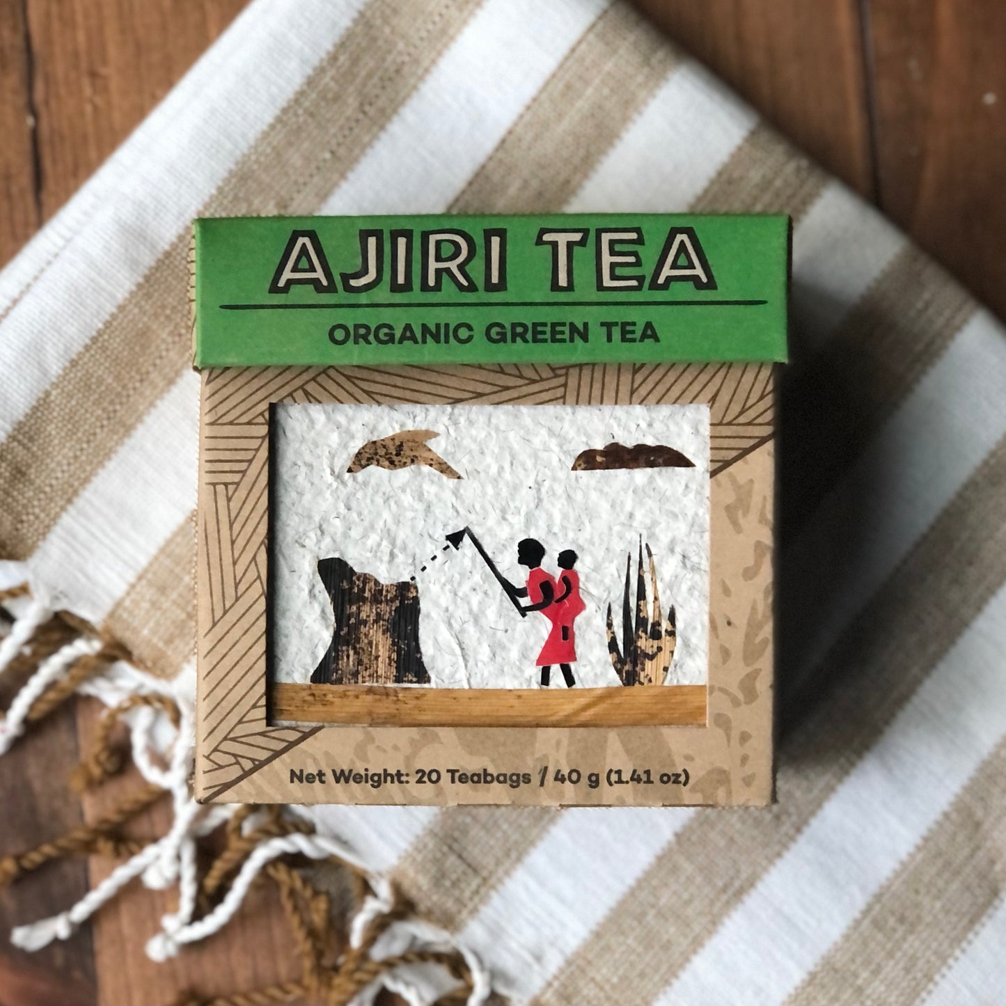 Ajiri Tea: Organic Green Tea
