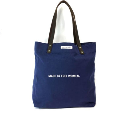 Made Free Day Tote: Indigo