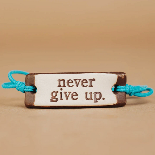 Mud Love Bracelet: Never Give Up