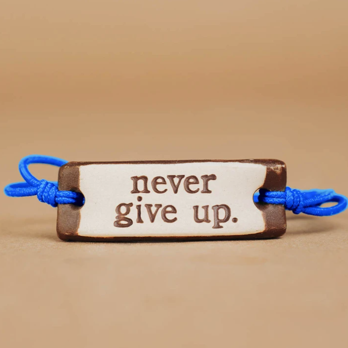 Mud Love Bracelet: Never Give Up