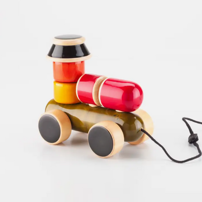 1 of a Kind: Stack & Pull Toy Engine