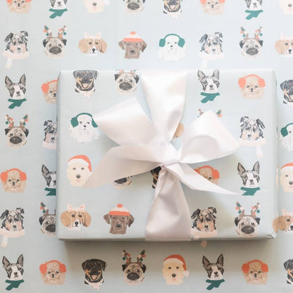 Joy Paper Co.: Holiday Dogs Wrapping Paper Roll