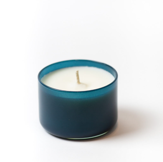 Bright Endeavors Candle: Amber & Tonka Bean Soy Candle (4 oz. Glass)