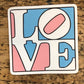 The Found: Trans Love Die Cut Sticker