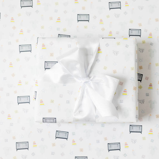 Joy Paper Co.: Baby Pattern Wrapping Paper Roll