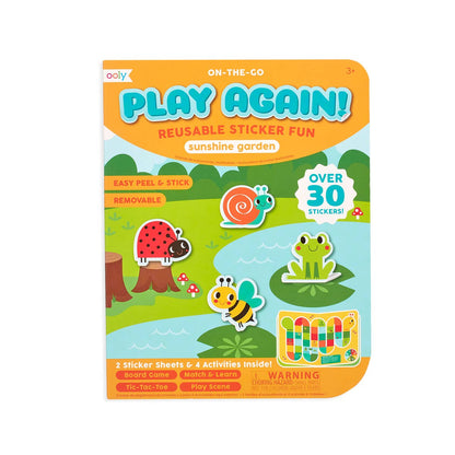 OOLY: Play Again! Mini On-The-Go Activity Kit - Sunshine Garden