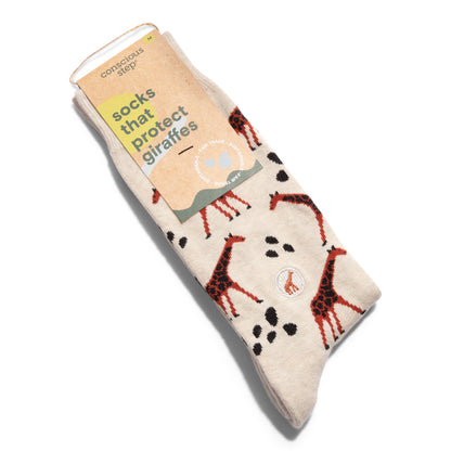 Conscious Step: Socks that Protect Giraffes