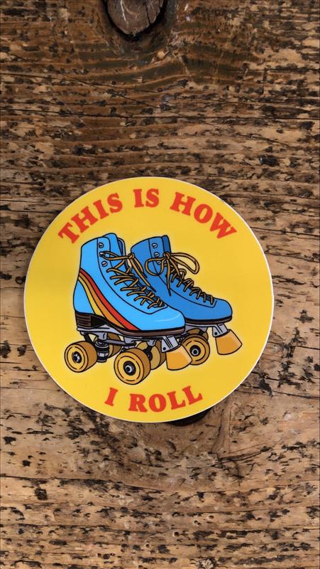 The Found: Roller Skates Sticker