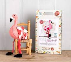 The Crafty Kit Company: Pretty Flamingo Sewing Craft Kit