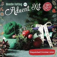 The Crafty Kit Company: Needle Felting Advent Kit