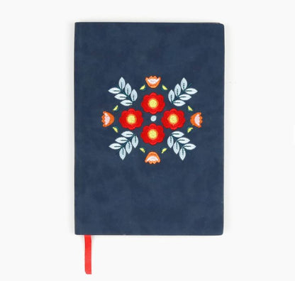 Denik: Evelynn Embroidered Layflat Journal