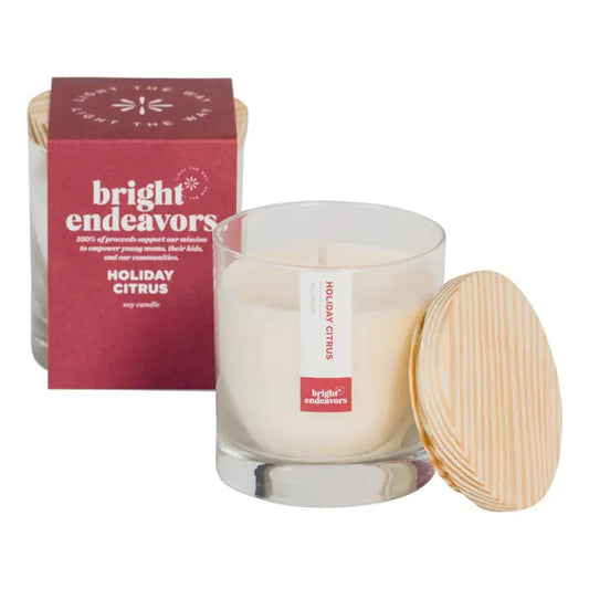 Bright Endeavors Candle: Holiday Citrus