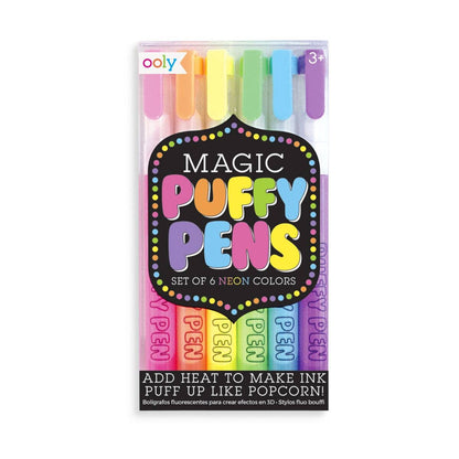 OOLY: Magic Neon Puffy Pens