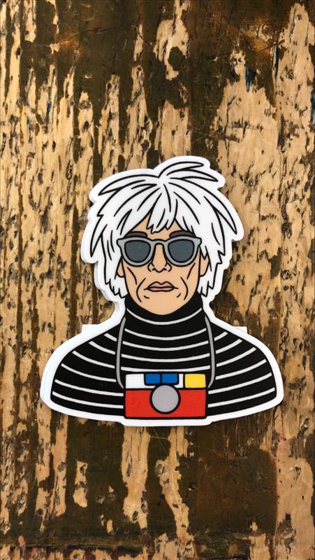 The Found: Andy Warhol Sticker