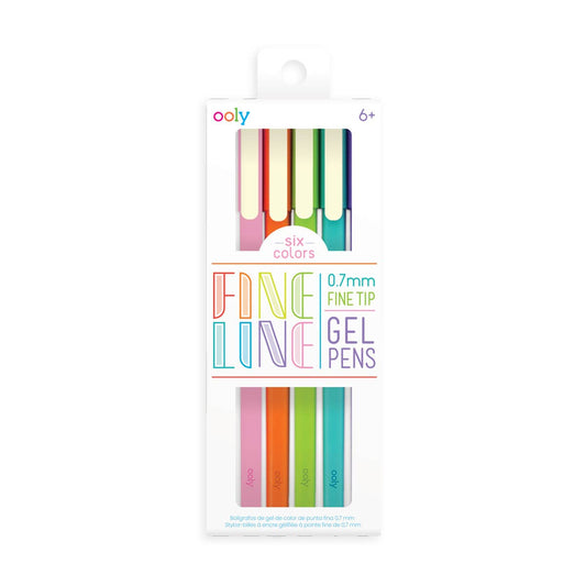 OOLY: Fine Lines Gel pens set of 6