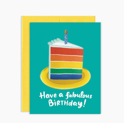 Grey Street Paper:  Fabulous Birthday Card