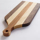 UTEC Cutting Boards: Handle Board (Dark and Light Wood Variants)