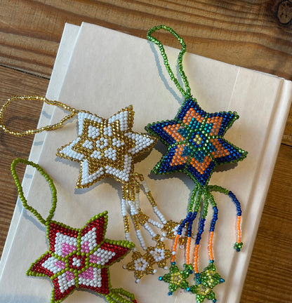 Heart of the Sky: Beaded Star Ornament